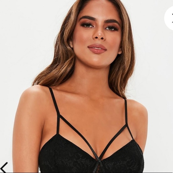 Garage Tops - black strap harness bodysuit 🖤